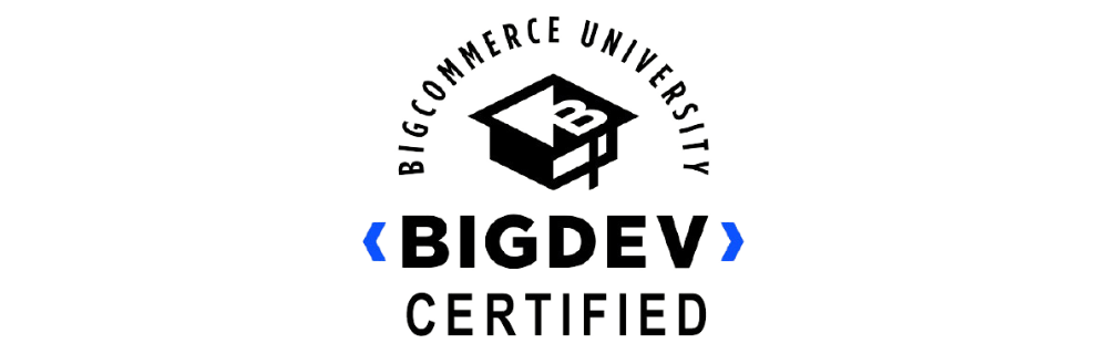 BigCommerce BigDev Certified Logo